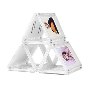 Wholesale Custom Colored Plastic Square Magnetic Refrigerator Photo Frame with UV Printing for Home Decor and USA Origin - Product Image 6