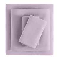 Ensemble de draps en velours polaire doux en peluche de haute qualité pour l'hiver