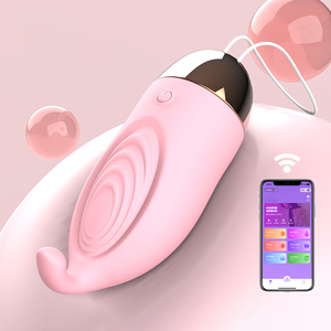vibrating egg prostate Double Ring Vibrating Egg Vibrator Cock Ring Remote Control main image 1