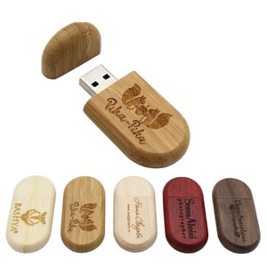 Clé USB en bois personnalisable avec logo gratuit 1 Go 2 Go 4 Go 8 Go 16 Go 32 Go 64 Go - Product Image 5
