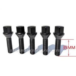 Chức năng <span class=keywords><strong>Lug</strong></span> <span class=keywords><strong>Nuts</strong></span> 35mm Shank M12x1.5 đen nón ghế <span class=keywords><strong>Lug</strong></span> Bolt - Product Image 6