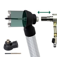 Set d'extraction de la poussière pour foret diamanté, accessoire de dépoussiérage à sec