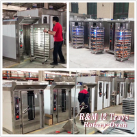 Four de boulangerie rotatif à gaz et électrique, modèle LG, pour la cuisson de patates douces et de brownies, idéal pour les boulangeries en Espagne, avec fonction de cuisson à la flamme, pour une production de 1 sac, fabriqué à Shanghai, Chine.