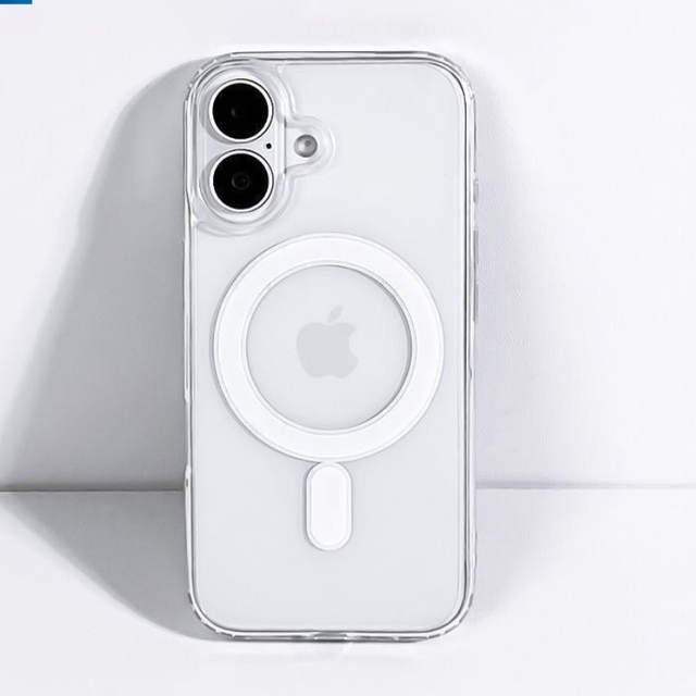 Magnetic Wireless Charging TPU+PC Shockproof Good Quality Phone Case for 17 16 15 14 13 12 11 Pro Max Anti-Yellow Phone Case
