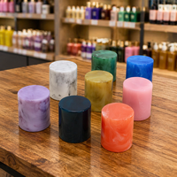 Venta al por Mayor de Botellas de Perfume BYPE PERFUME, Forma Cilíndrica Color Mármol, Tapa de Resina Plástica, No Recargable, Impresión de Logotipo para FEA 15mm