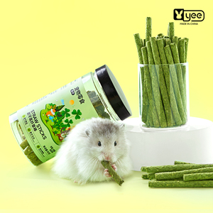 YEE Factory - Palitos de Hierba Timothy para Hámster, Venta al por Mayor, Snacks Naturales para Masticar y Limpiar los Dientes, <span class=keywords><strong>Juguete</strong></span> para Mascotas Pequeñas, para Conejillos de Indias y Conejos - Product Image 1