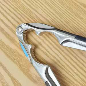 Clip en alliage de <span class=keywords><strong>zinc</strong></span> en noyer poignée droite poignée incurvée décortiqueur <span class=keywords><strong>pince</strong></span> domestique ouvre-coquille - Product Image 5