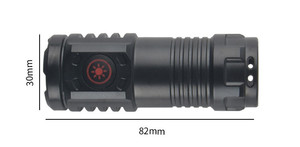 Giá tốt nhất New ABS nhựa nhỏ cầm tay EDC LED Đèn pin không thấm nước đi bộ đường dài khẩn cấp <span class=keywords><strong>Torch</strong></span> với clip Loại C có thể sạc lại - Product Image 3