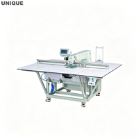 Machine à coudre industrielle robuste UNIQUE UN8220A-12080-D à point noué, à plat, à une aiguille, automatique, pour travaux lourds