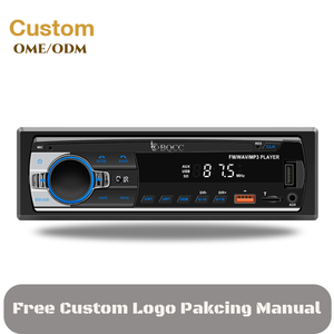 Radio Universal Multifunción BQCC 1 DIN para Coche con Bluetooth/FM/AUX/USB/Carga de Teléfono, Voz con IA, Manos Libres y Reproductor <span class=keywords><strong>MP3</strong></span> para Coche 530L - Product Image 1