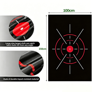 Filets de frappe de golf 10x7 pieds avec tapis en gazon synthétique – Idéal pour les entraînements de golf, un super cadeau pour les pères, les maris et les golfeurs professionnels - Product Image 6