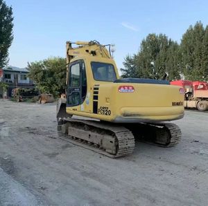 Excavatrice sur chenilles Komatsu PC120 d'occasion importée d'origine à vendre à prix avantageux en promotion - Product Image 1