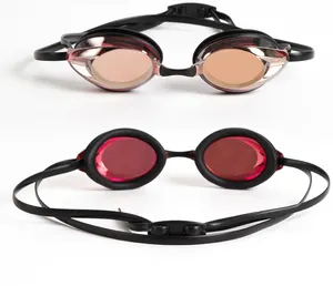 Gafas de natación de silicona de alta calidad Gafas de carreras impermeables para adultos