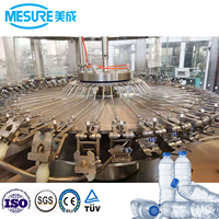 Production d'embouteillages en PET/verre ligne A à Z complète machine de remplissage automatique de bouteilles d'eau minérale potable liquide