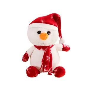 De Navidad de peluche de felpa animal de peluche de juguete de santa claus de la serie de navidad regalo bebé juguete regalo