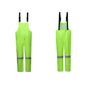 Pantaloni <span class=keywords><strong>di</strong></span> <span class=keywords><strong>Sicurezza</strong></span> Riflettenti Impermeabili in PU, Classe 2 ANSI EN ISO 20471, Personalizzabili, Prezzo <span class=keywords><strong>di</strong></span> Fabbrica Histay - Product Image 1