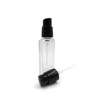 Grande Vente : Pot à Crème en Acrylique au Design Unique, Bouteille Pompe à Essence en Plastique 30/50ml, Emballage Soin Personnel