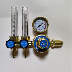 Dual-Tube Argon Pressure Regulator and Flow Meter Argon Pressure Reducing Valve and Gauge for <b>Welding</b> CO2 <b>Equipment</b> - Product Image 5