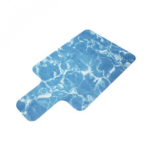 Ecoofit Sea Wave Aqua Water Impresión personalizada Logo Antideslizante Cubierta antideslizante Toalla <span class=keywords><strong>Pilates</strong></span> <span class=keywords><strong>Reformer</strong></span> Mat Custom - Product Image 5