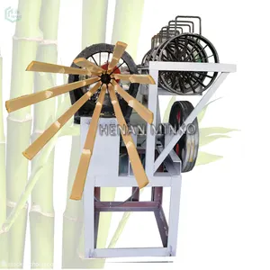 automatic diy bamboo splitter knife bamboo splits cutting machine