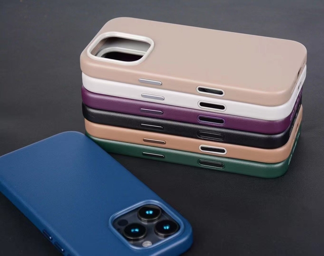 YUBO LEATHER Luxury Vegan PU Leather Phone Case Magnetic Mobile Phone Case for iPhone 15 16 Pro Max Custom PU Back Case