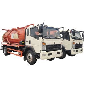 Camion d'aspiration des eaux usées HOWO HINO 1SUZU <span class=keywords><strong>Jurop</strong></span> PN155 avec <span class=keywords><strong>pompe</strong></span> à <span class=keywords><strong>vide</strong></span> de 8000 litres, 8m3, 4X2, camion de nettoyage - Product Image 1