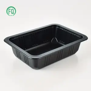 Hot Selling Plastic Pp Blister Tray 6 Compartment Plastic Pp Food Tray