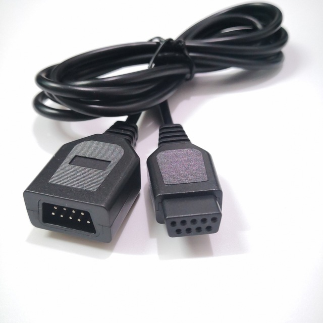 For Sega 2 Generation 3 Generation for SEGA 9P MD 16-bit Game Console GENESIS Host Handle Extension Cable 1.8 Meters