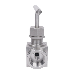 Vanne à aiguille à filetage interne, type levier, 2 voies, manuelle, application générale - Product Image 1