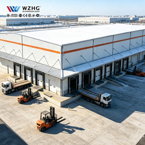Entrepôt commercial en acier avec structure à travée libre pour les grands projets de stockage - Product Image 1