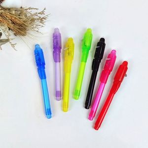 Bolígrafo de Tinta Invisible UV Multicolor al por Mayor, Material Escolar Infantil, Resaltador Ultravioleta LED Multifuncional - Product Image 4