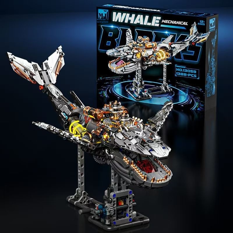 13059 Mechanical Whale [with Lights]