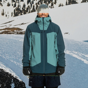 Chaqueta de Esquí para Hombre con Bloques de Color Personalizados, Impermeable, Cortavientos, con Capucha, para Snowboard, Ropa de Invierno para Exteriores - Product Image 2