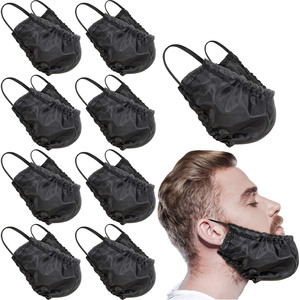 SYH850 hommes réglable coton bavoir coucher visage <span class=keywords><strong>cheveux</strong></span> garde tablier extérieur Bonnet barbe chiffon <span class=keywords><strong>Bandana</strong></span> pour barbe Gains - Product Image 2