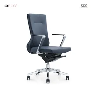 9006B BONAI yönetici döner ofis koltuğu yönetici deri ergonomik sandalye yönetici bilgisayar sandalyesi
