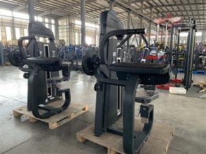 Équipement de fitness de gymnastique commerciale Charge de broche réglable Exercice de bras à double fonction Triceps assis <span class=keywords><strong>Extension</strong></span> plate et Machine à boucles - Product Image 5