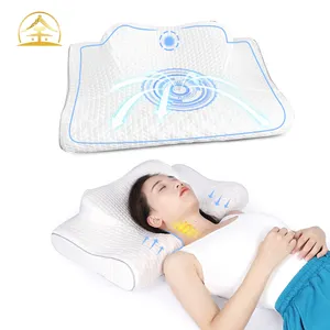 Servikal kontur dinlenme ağrı boyun bellek köpük yastık, uyku konfor özel boyun destek yastığı