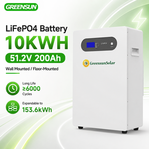 Baterai Lithium Surya 51.2V 200Ah 10.24kWh LiFePO4 dengan Komunikasi CAN RS232 RS485 - Product Image 1