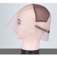 Vente en gros 360 Full Lace Cap Cheveux Outils Fermeture Frontale Perruque Filets À Cheveux Fine Swiss Lace Net Pour Faire Des Perruques En Dentelle