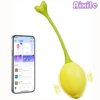 Zitronen-Vibrator-Ei mit APP-Steuerung, Weibliches Erwachsenen-Sexspielzeug, Tragbarer G-Punkt-Vibrator mit 9 Vibrationsmodi, Bullet-Vibratoren
