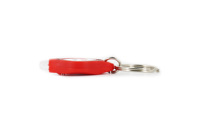 Lampe torche EDC en plastique DREAMS'LIGHT, LED lumière du jour 6000K, personnalisée, 2 piles CR2016, autonomie de 16 heures, porte-clés pour le camping