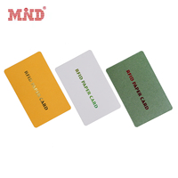 Tarjeta de Visita de Papel NFC Biodegradable de 13.56MHz con Chip NTAG 213, NTAG 215, NTAG 216, NTAG 424 para Control de Acceso a Redes Sociales