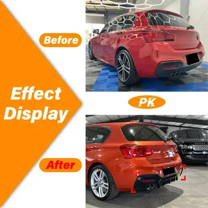 Difusor Trasero Estilo Spoiler con Luz LED Roja para F20 120i 120d 125d 125i M Sport 2015 a 2019 LCI - Product Image 2
