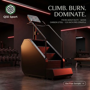Escaladora Magnética Comercial Autopropulsada, 160 kg, de Alta Resistencia, para Gimnasio, con Pantalla LCD, Certificación CE, OEM - Product Image 5
