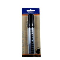 Marqueur permanent rechargeable jumbo sur carte blister avec pointe pinceau oblique, largeur d'écriture 6 mm, multicolore