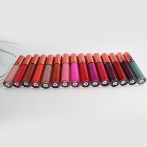 Vendita calda 4G rossetto opaco colori oro rosa Private Label impermeabile a prova di sbavatura vegano crema minerale liquido labbra per trucco - Product Image 5