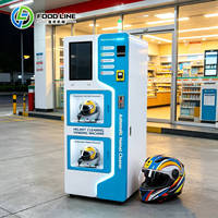 Distributeur automatique de nettoyage de casques Sweatclean, Grimewipe, Odorkill