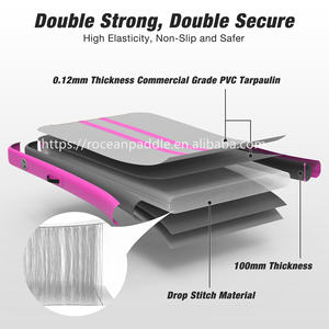 Prix d'usine <span class=keywords><strong>Tapis</strong></span> <span class=keywords><strong>de</strong></span> gymnastique <span class=keywords><strong>gonflable</strong></span> professionnel <span class=keywords><strong>de</strong></span> 20 pieds pour la gymnastique, avec technologie Drop Stitch - Product Image 3