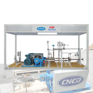 Station de remplissage de gaz industriel Pompes antidérapantes LNG CNG Station de ravitaillement en GNL Pompes de surpression d'azote liquide montées - Product Image 1