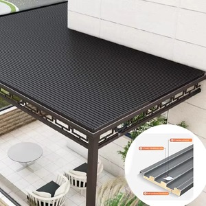 Precio al por mayor Aislamiento térmico y toldo <span class=keywords><strong>de</strong></span> aleación <span class=keywords><strong>de</strong></span> <span class=keywords><strong>aluminio</strong></span> impermeable con panel <span class=keywords><strong>de</strong></span> gran pared <span class=keywords><strong>para</strong></span> cubiertas <span class=keywords><strong>de</strong></span> patio al aire libre Pérgola - Product Image 3